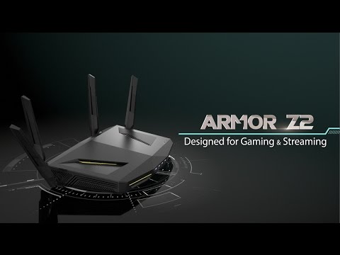 Zyxel ARMOR Z2 Supersonic Quad Stream Wi-Fi AC2600 Router