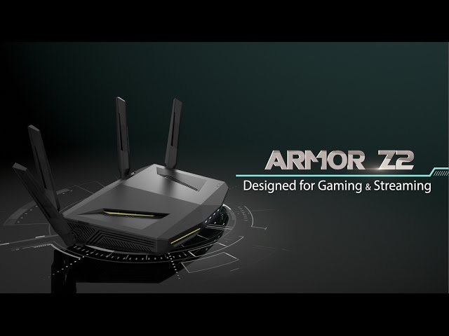 Zyxel ARMOR Z2 Supersonic Quad AC2600 Router YouTube