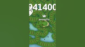 Snake.io new world record #gameplay #games #snakeio