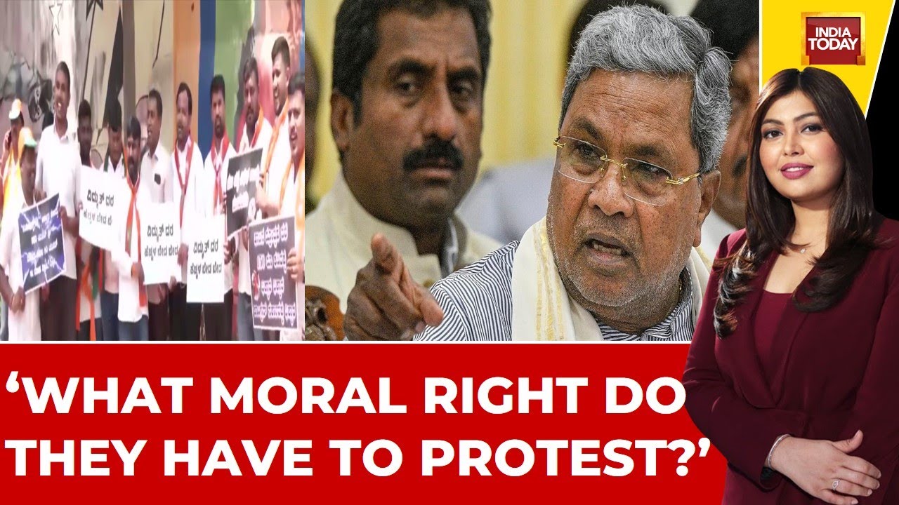 Power Tariff Hiked In Karnataka |  BJP Protests Against Power Hike | Fight Over Freebies