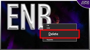 Fully Remove ENB in 90 SECS | How To Delete | Skyrim Mods