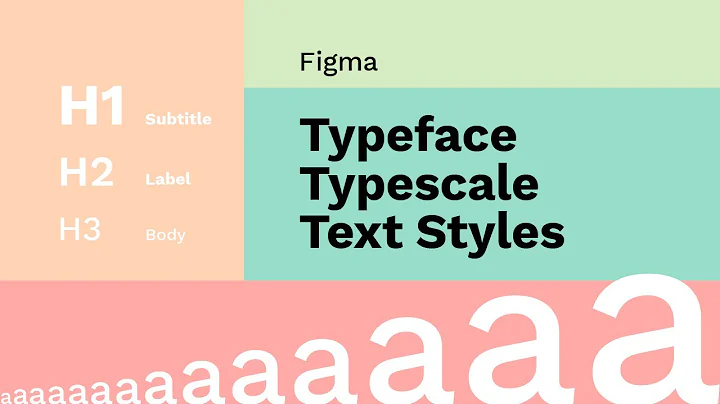 Cách tư duy chọn font, size chữ và tạo text styles bằng figma | kaorumap