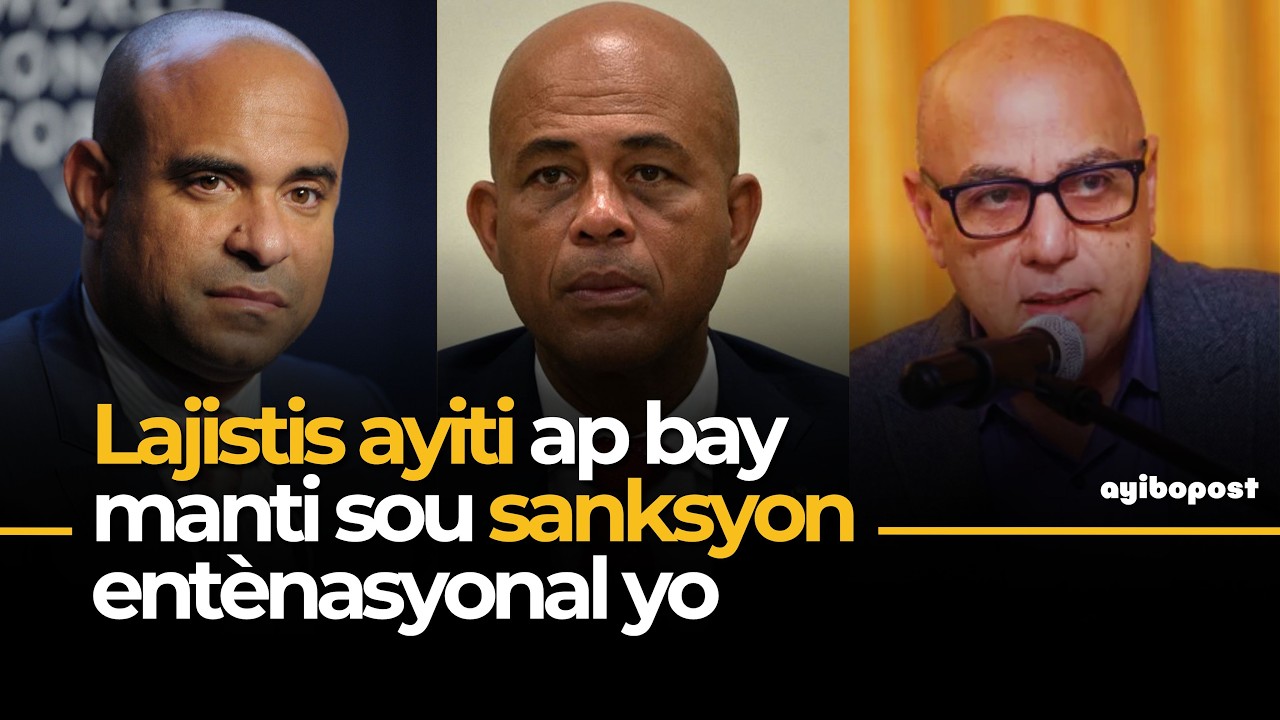 Manti Leta Ayisyen ap bay sou sanksyon entènasyonal yo