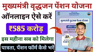 Bihar Vridha pension online apply | Bihar Vridha pension new update | vridha pension online