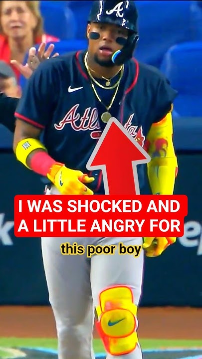 Ronald Acuna Jr Has Been Hit 9 Times By the Marlins - YouTube