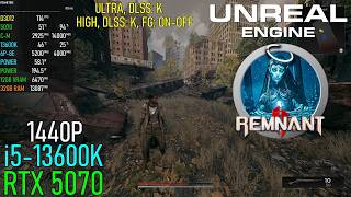 Remnant Ii Rtx 5070 Oc  Ultra Dlss  1440p ue 5