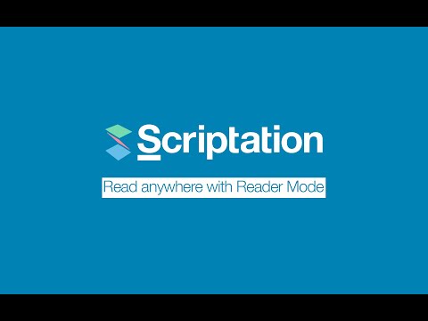 Read Scripts on Mobile Devices with Reader Mode | Scriptation Tutorial