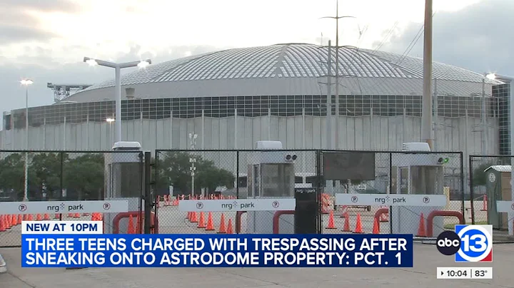 3 Katy-area teens charged with trespassing after sneaking onto Astrodome property, Pct. 1 says
