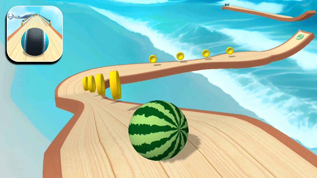 Rolling Sky Going Ball Game Speedrun Gameplay Level 62