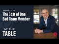 #25: "The Cost of One Bad Team Member" | At the Table with Patrick Lencioni