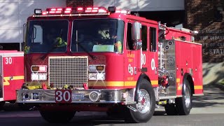 LACoFD Engine 30 Responding