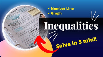 Solving Inequalities - IGCSE Math (Algebra 2 series Part 5)