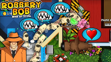 Robbery Bob - Bob vs All Angry Dogs Part 2