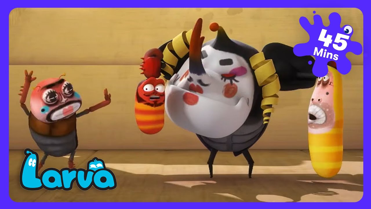 Larva - Maquillage Rigolo ! | Dessins Animés | WildBrain Tour des Héros