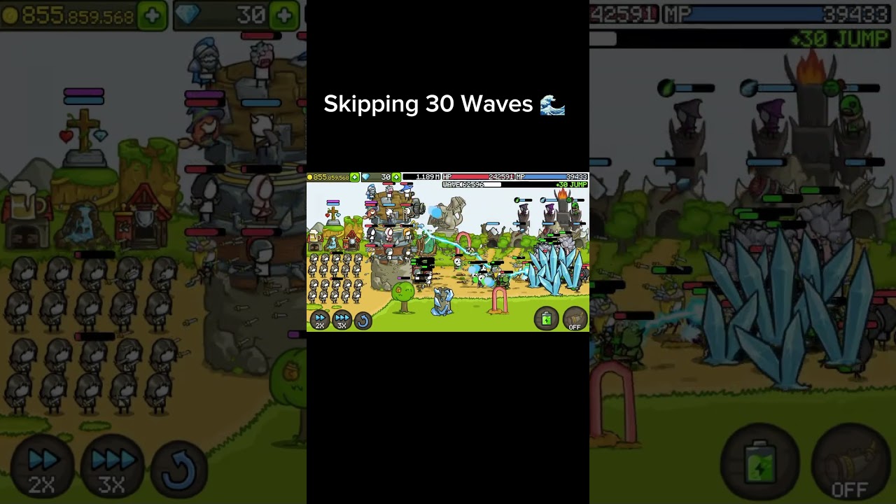 Skipping 30 Waves In Growcastle 🌊 
