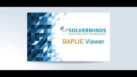 SVM BAPLIE Viewer - Installation setup