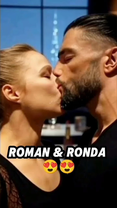 Roman Reigns and Ronda Rousey 🤩 #wwe #romanreigns #rondarousey #shorts