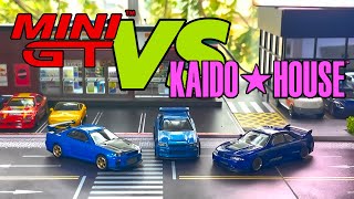 MiniGT vs Kaido House Which is the best fine detail 1/64 diecast Nissan Skylines Head2Head