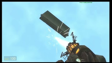 How to use the physics gun in Garry