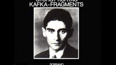 G. KURTÁG: Kafka-Fragmente op. 24  Part IV  No. 8