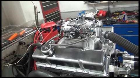 SBC 514HP 383 STROKER ENGINE DYNO FOR PETER OZERNOY BY WHITE PERFORMANCE AND MACHINE