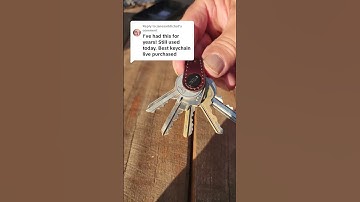 Extremely compact keychain 🔑​🔥​ #asmr #keysmart #keychain #keyorganizer #lifehack #shorts