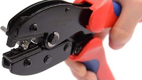 Solar MC4 Crimping Tool with MC4 Wrench Spanner