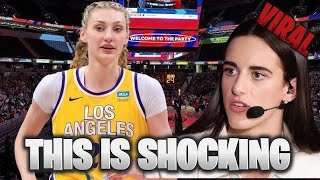 😱Caitlin Clark Responds to Cameron Brink's Engagement🥰