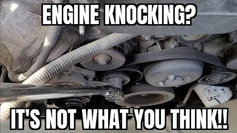 Engine Knocking? Let's Investigate & Find The Real Problem!