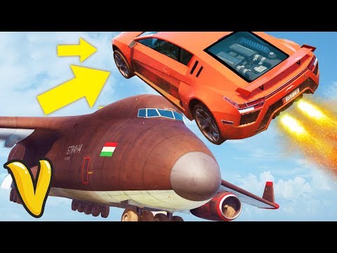 INTENSE JUST CAUSE 3 JUMPING OVER THE CARGO PLANE!!! Just Cause 3 Multiplayer Stunts