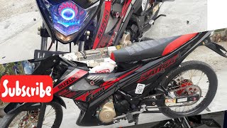 Modifikasi simple satria fu pkek ban cacing. Cocok buat abg