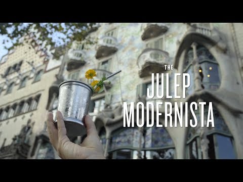 Curbside Cocktails: Barcelona, JULEP MODERNISTA - Liquor.com