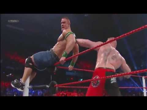 John Cena vs Brock Lesnar Extreme Rules 2012 Highlights