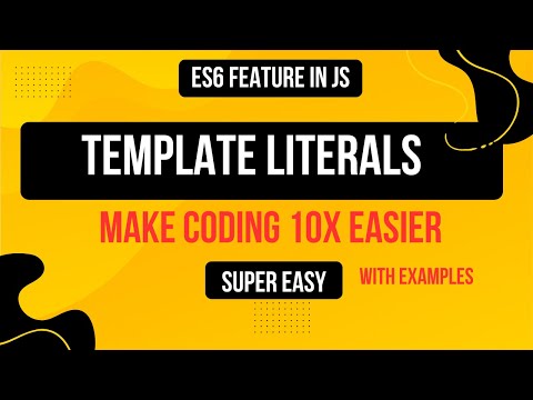 Stop Using + for Strings! Learn Template Literals in JavaScript(p-4) | Beginner Friendly Tutorial