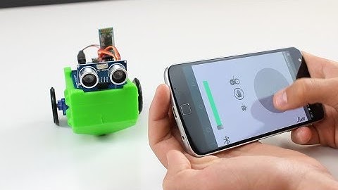 LittleBot Budget 3D Printed Arduino Robot Control with Bluetooth App