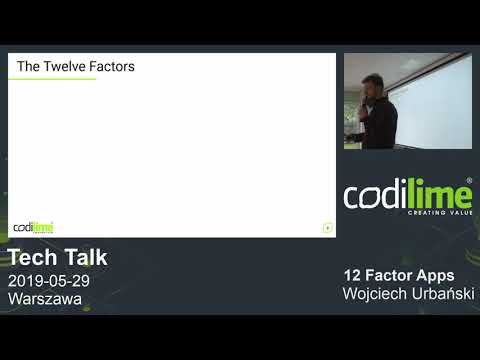 Tech Talk: 12 Factor Apps - od używania chmury do bycia “chmuro-natywnym”