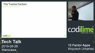 Tech Talk: 12 Factor Apps - od używania chmury do bycia “chmuro-natywnym”
