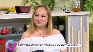 Previziunile astrale pentru prima jumătate a lunii iulie cu Cristina Demetrescu