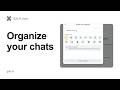 Organize AI Chats with Collections and Bookmarks | Gab AI