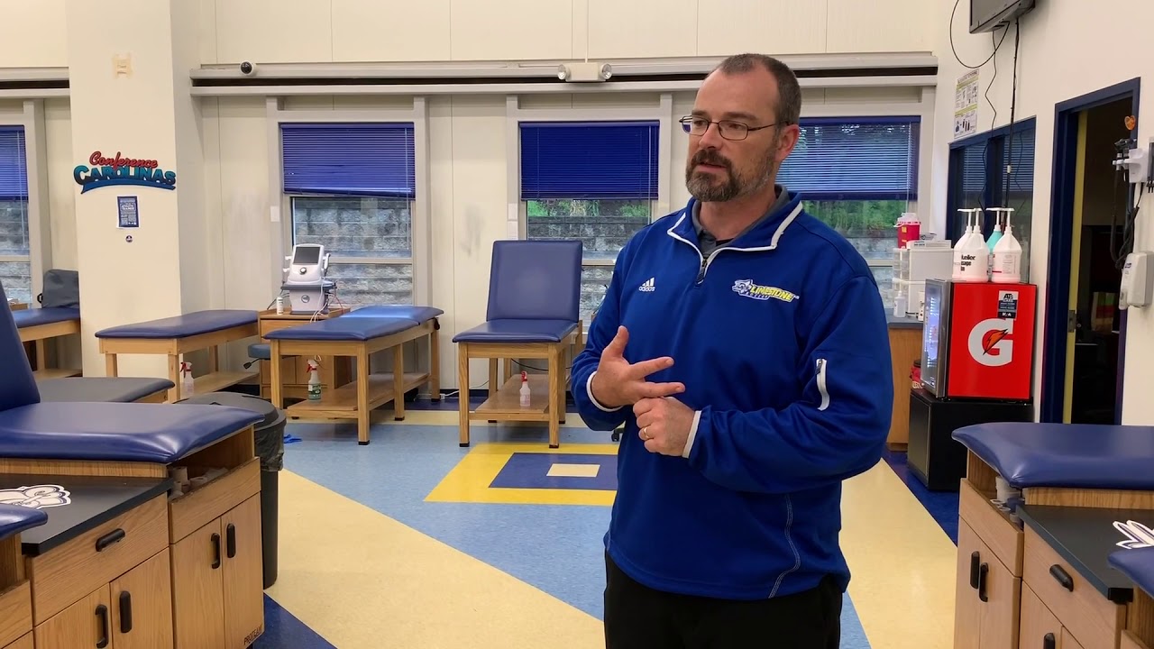 Limestone Athletic Training Room Virtual Tour YouTube