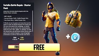 New Free Summit Striker Starter Pack Fortnite Battle Royale Live Now