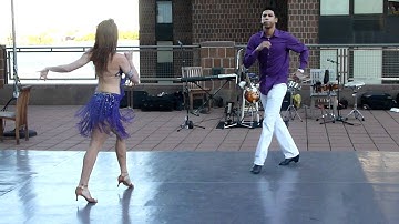 Salsa On2 Performance by Sheena and Alex