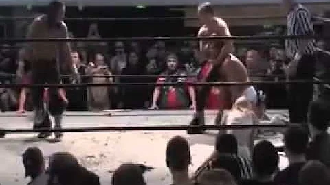 Young bucks superkick Candice lerae