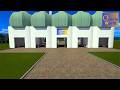 designing Omnia World's mainstreet in planet coaster 2