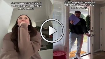 Viral Moment: U.S. Husband Surprises Everyone by Taking His Wife’s Surname!🔥😍😘