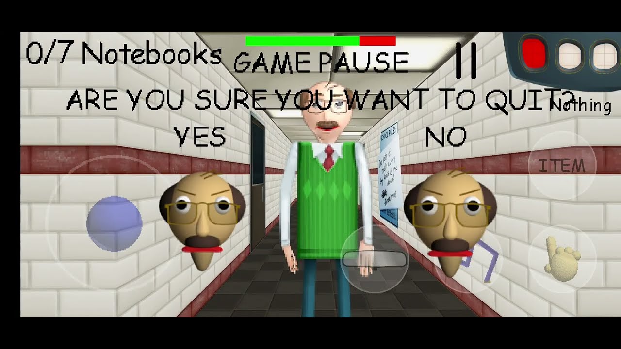 Baldi's Totally Rad Basics in 1980's Android ™ Fixed - YouTube