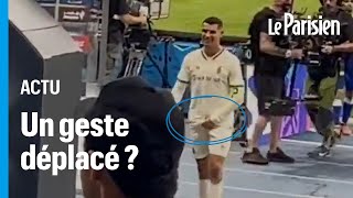 Cristiano Ronaldo dans la tourmente après un geste déplacé