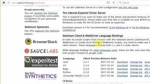 Automation Tutorial 4 - Selenium Java code using Eclipse in Chrome - Foundation video