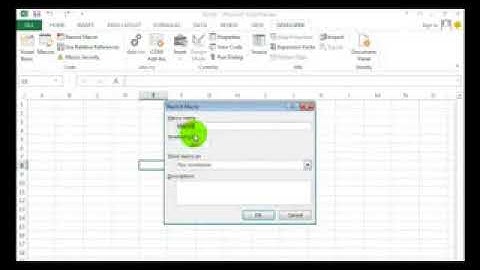 #3 Microsoft Excel   Create Macro   Khmer Teaching