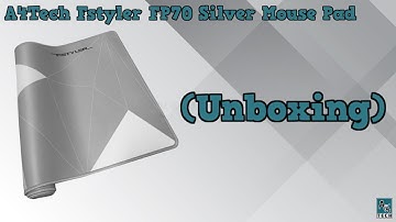 A4Tech Fstyler FP70 Silver Mouse Pad (Unboxing)